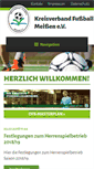 Mobile Screenshot of kvf-meissen.de